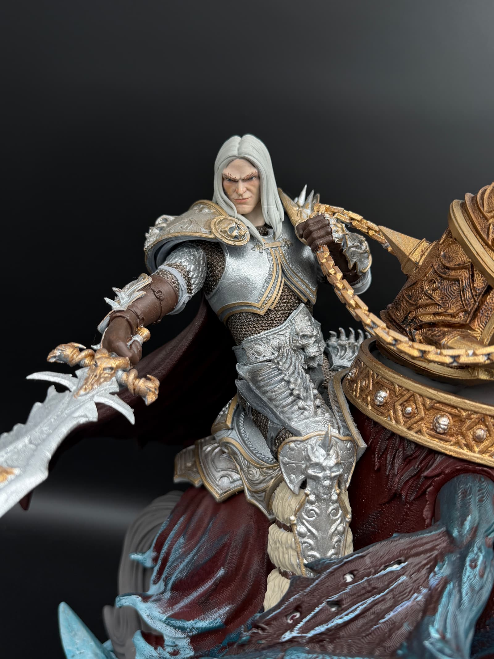 اکشن فیگور Lich King & Invincible War Horse