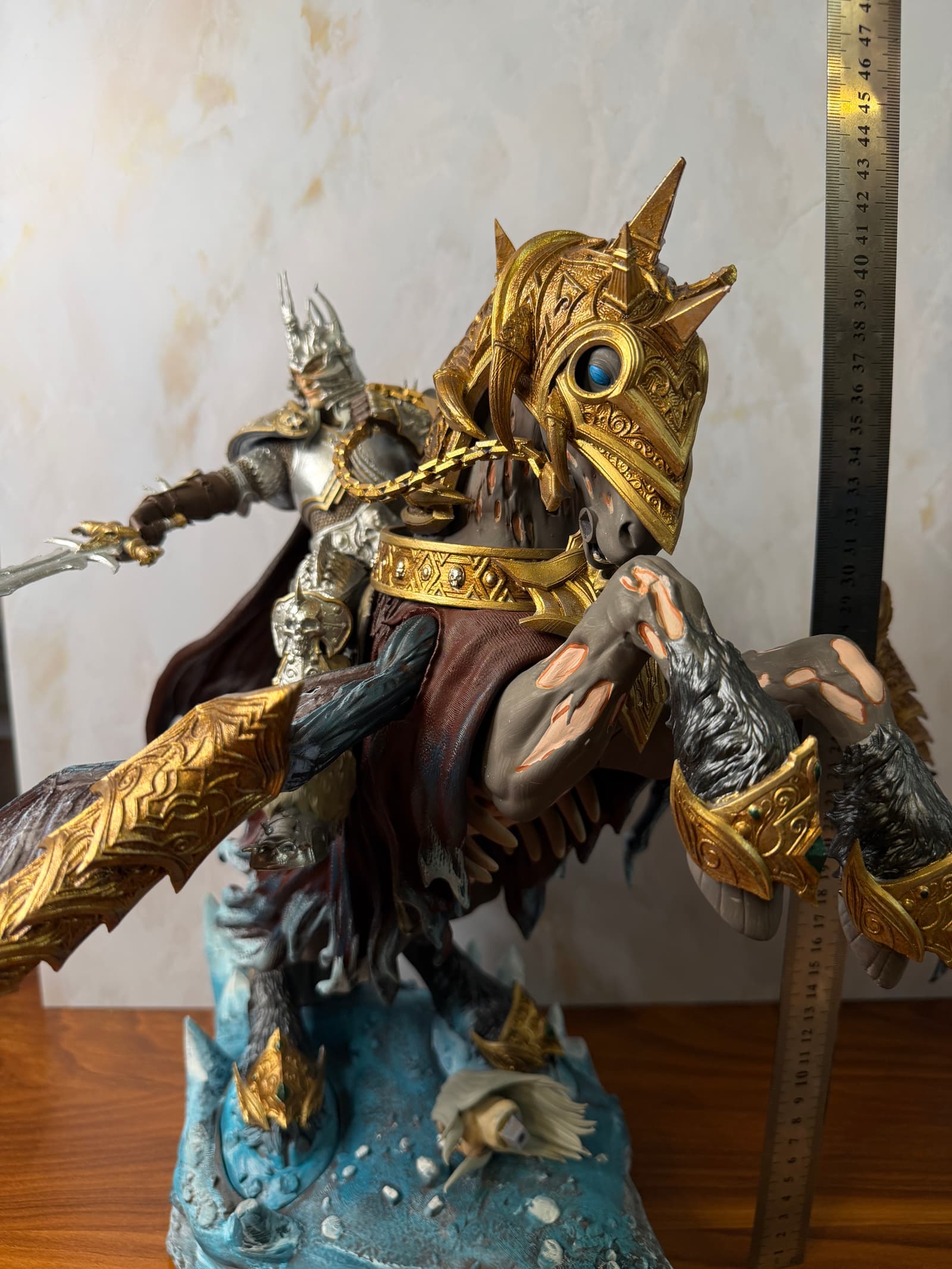 اکشن فیگور Lich King & Invincible War Horse