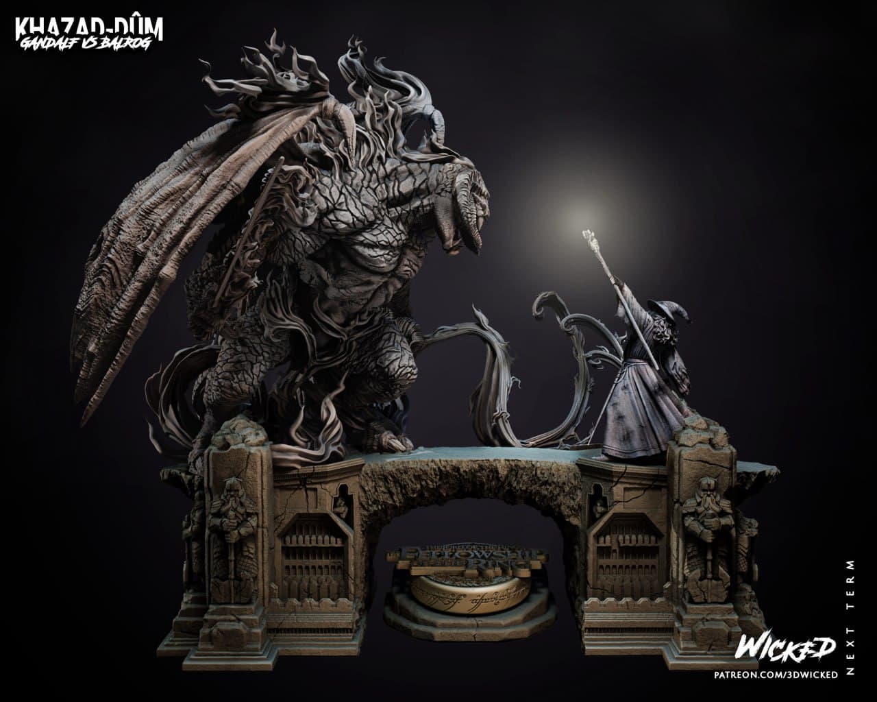 Khazad-dûm: Gandalf vs Balrog